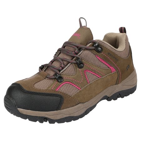 NORTHSIDE Size 10 M, Women's Snohomish Low, Hiking Shoe, Stone/Berry PR 314548W299XX100XXX